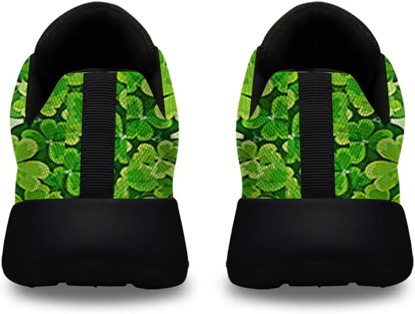 Mens Womens Happy St Patrick's Day Shoes Trail Running Shoe Non-Slip Breathable Comfortable Sneakers