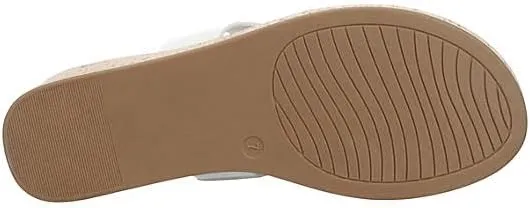 Michael By Michael Shannon Pierre - Women's Platform Open Toe Two Band Slip-On Slide Sandals
