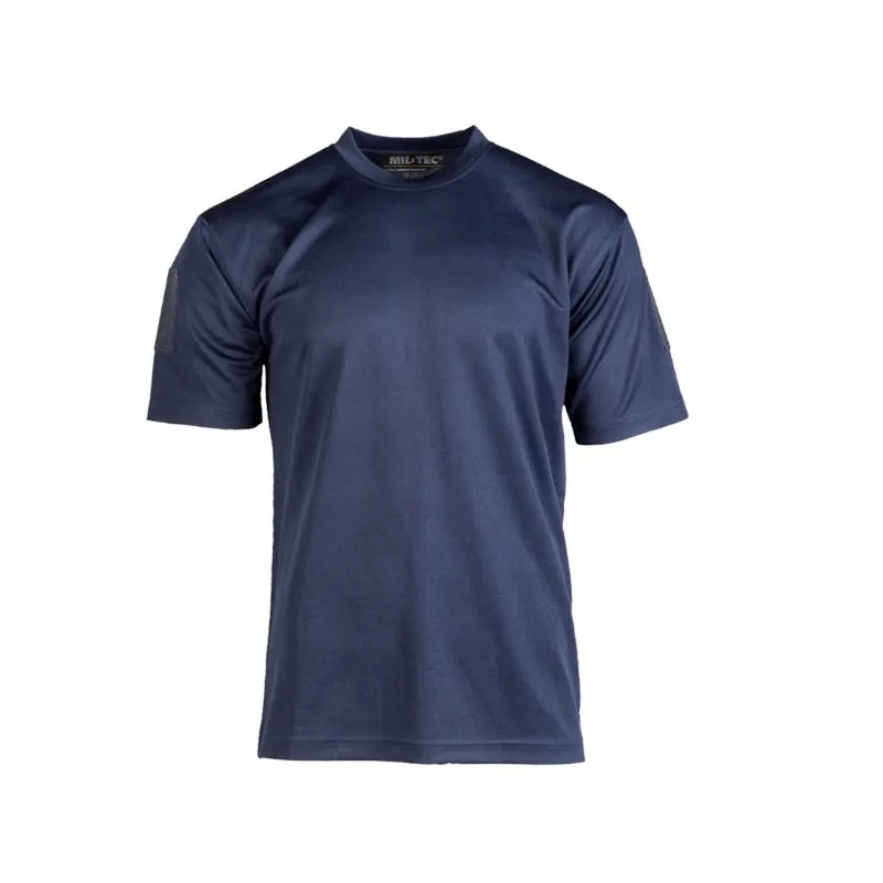 MIL-TEC BLUE TACTICAL T-SHIRT QUICKDRY