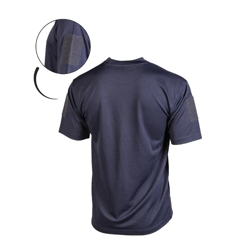 MIL-TEC BLUE TACTICAL T-SHIRT QUICKDRY