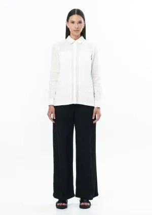 MINIMAL BLOUSE IN OFF WHITE
