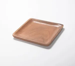 Minimal Square Wooden Serving Platter