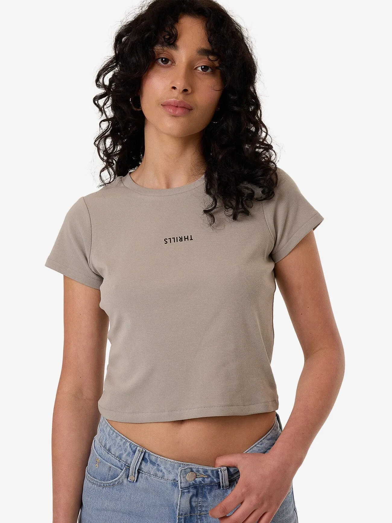 Minimal Thrills Mini Tee - String