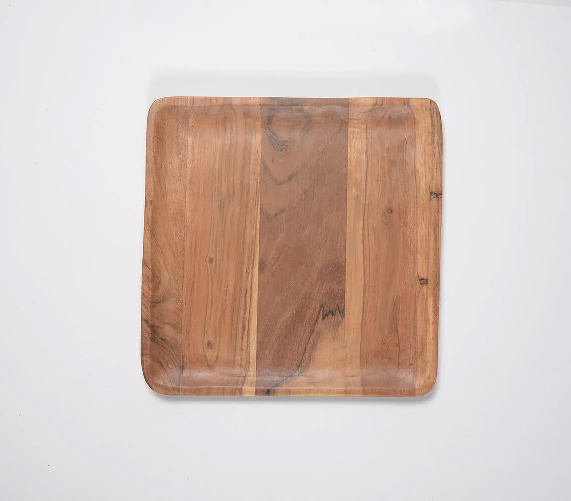 Minimal Wooden Serving Platter