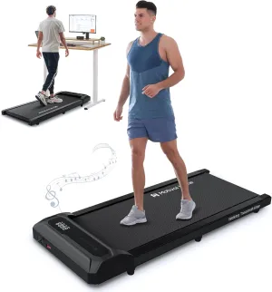 Mobvoi Walking Pad Treadmill Under Desk Compact Portable Treadmills for Home Office Walking Jogging Machine with Remote Control 265 LBS Easy Storage