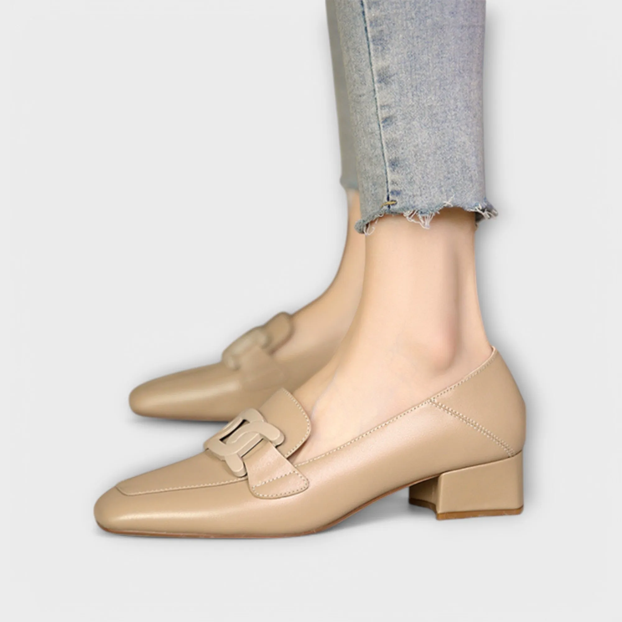 Monika | Neutral Loafers