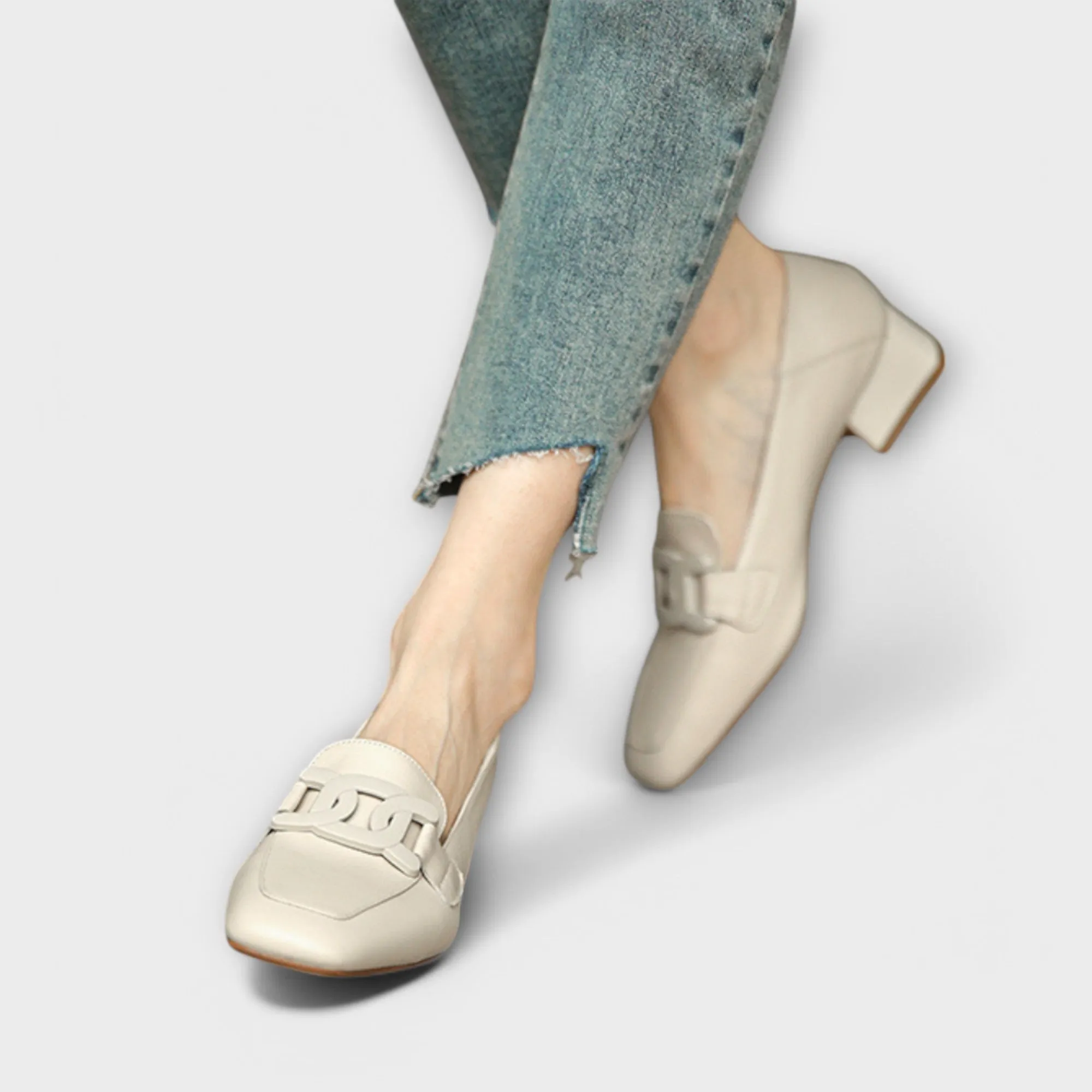 Monika | Neutral Loafers