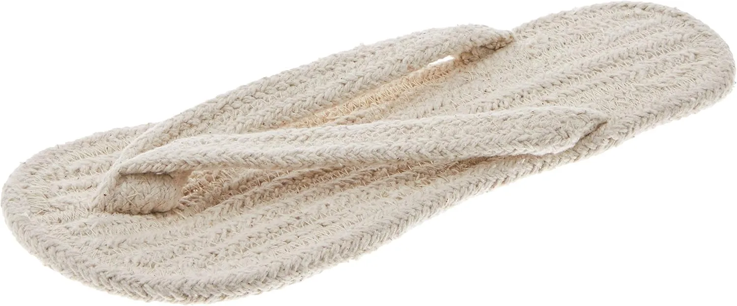 Muji Indian Cotton Room Sandals M (Ecru)