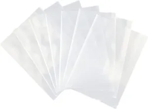 Multiple Sizes Clear Flat Poly Bags - 20 x 30 (50 Bags) 6Mil Flat Open Top Plastic Packaging Packing | Flexible and Durable Plastic Bags | Low-Density Polyethylene (LDPE)