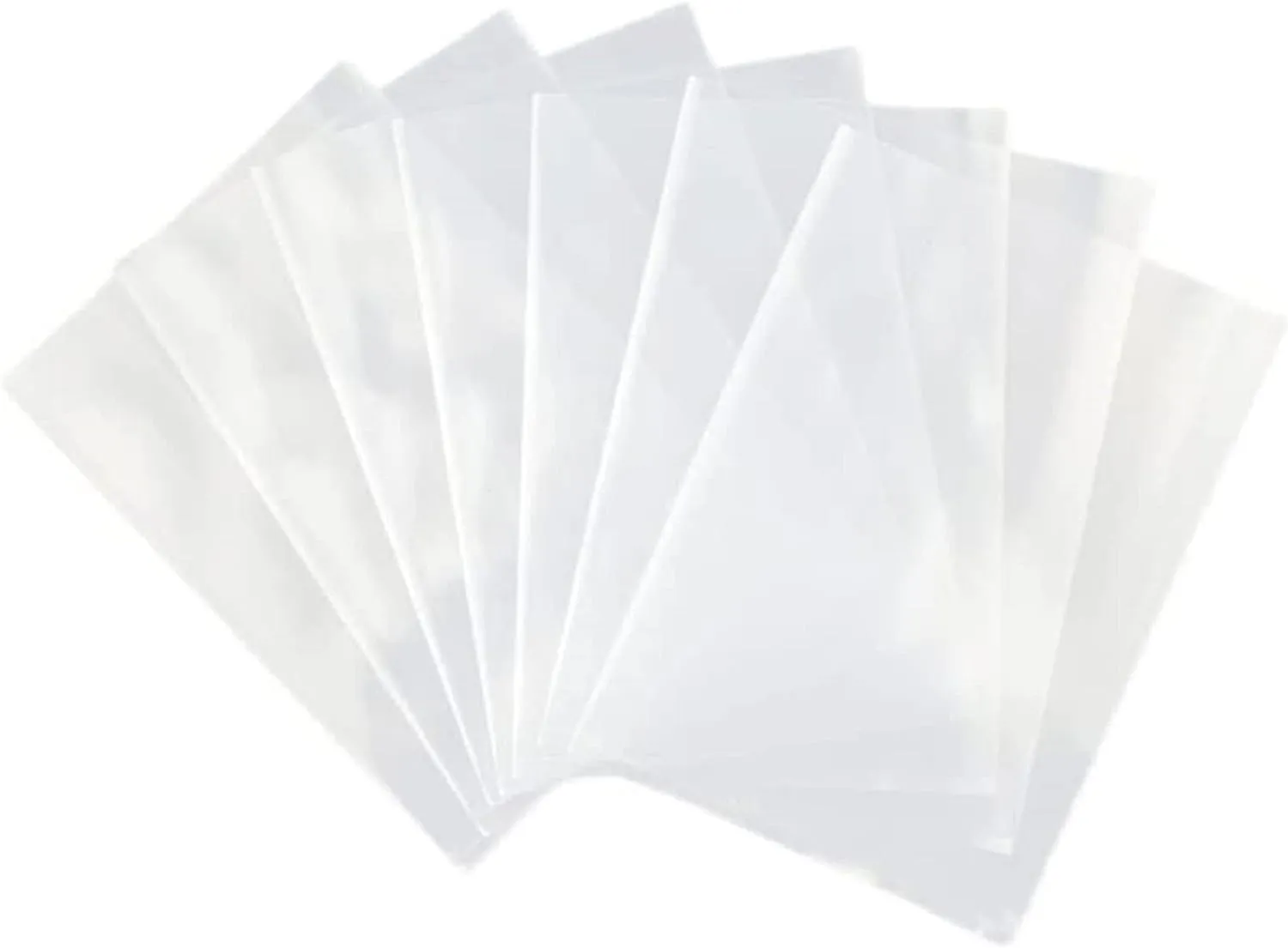 Multiple Sizes Clear Flat Poly Bags - 20 x 30 (50 Bags) 6Mil Flat Open Top Plastic Packaging Packing | Flexible and Durable Plastic Bags | Low-Density Polyethylene (LDPE)