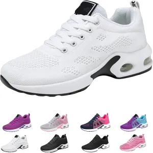 Musabela Orthopedic Air Cushion Mesh Breathable Sneaker Shoes for Women, Casual Breathable Knit Air Cushion Walking Shoes, The Most Comfortable Orthopedic Shoes for Your Feet
