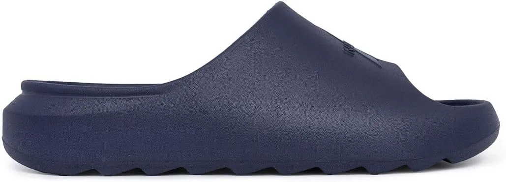 Nautica Men's Cushioned Slip-On Shower Slides – Lightweight EVA Foam Athletic Sandals for Pool, Beach, Gym, and Casual Wear