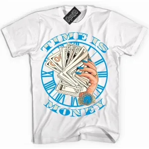Next Nature Light Khaki Star Blue Dunk Sneaker Shirt Time Is Money Graphic
