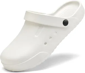 Nihaoya Clogs for Men and Womens Garden Shoes Slip-on Outdoor Beach Slippers Comfort Slip Resistant Sandals Lightweight Breathable