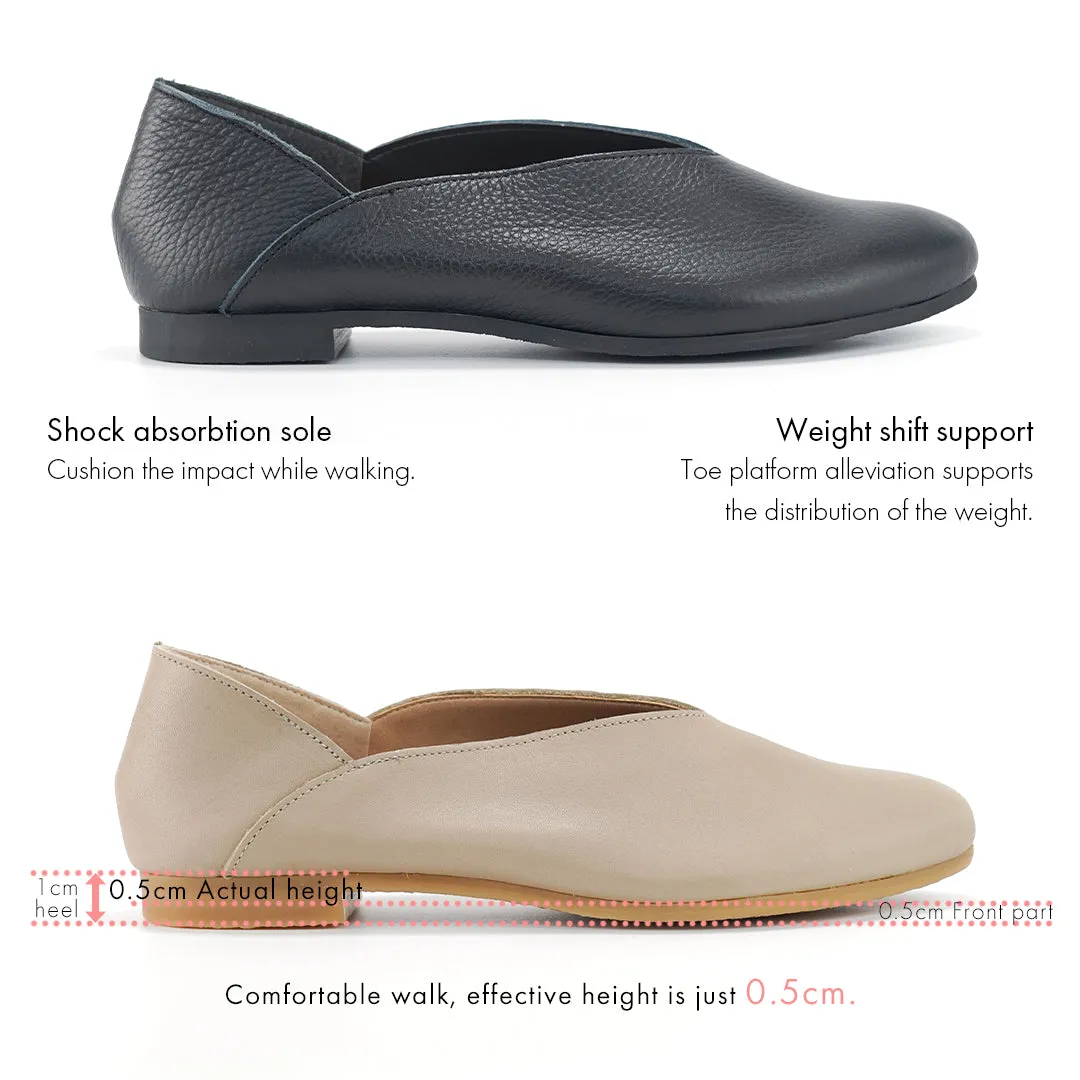 No.RP279 Pointy V-Cut Flat Shoes