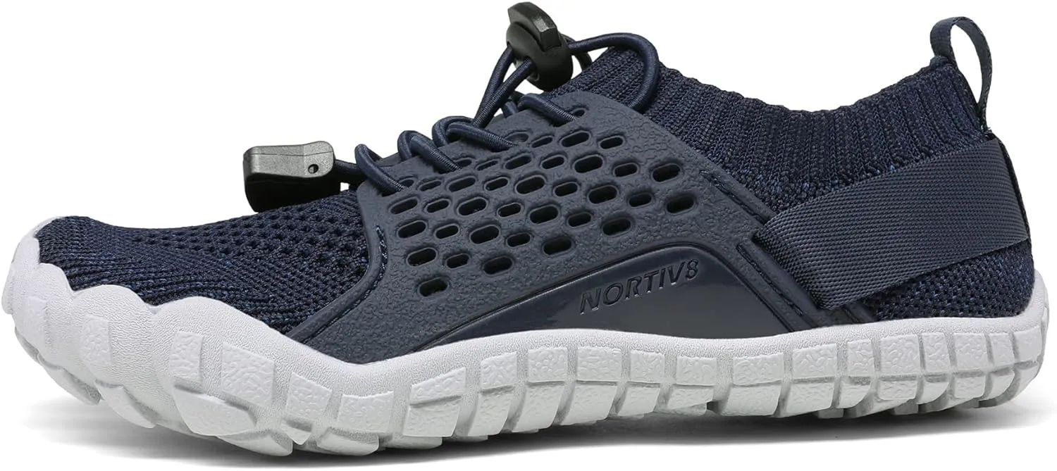 NORTIV 8 Kids Water Shoes Boys Girls Lightweight Athletic Outdoor Quick Dry Barefoot Sports Shoes(Toddler/Little Kid/Big Kid) Aqua