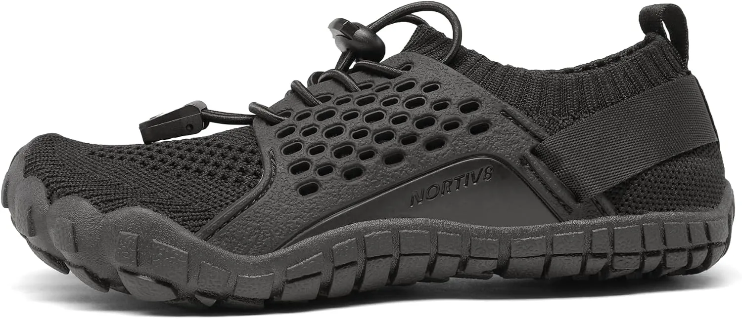 NORTIV 8 Kids Water Shoes, Lightweight Quick Dry Barefoot Athletic Aqua Sports Shoes for Boys & Girls, Outdoor, Summer