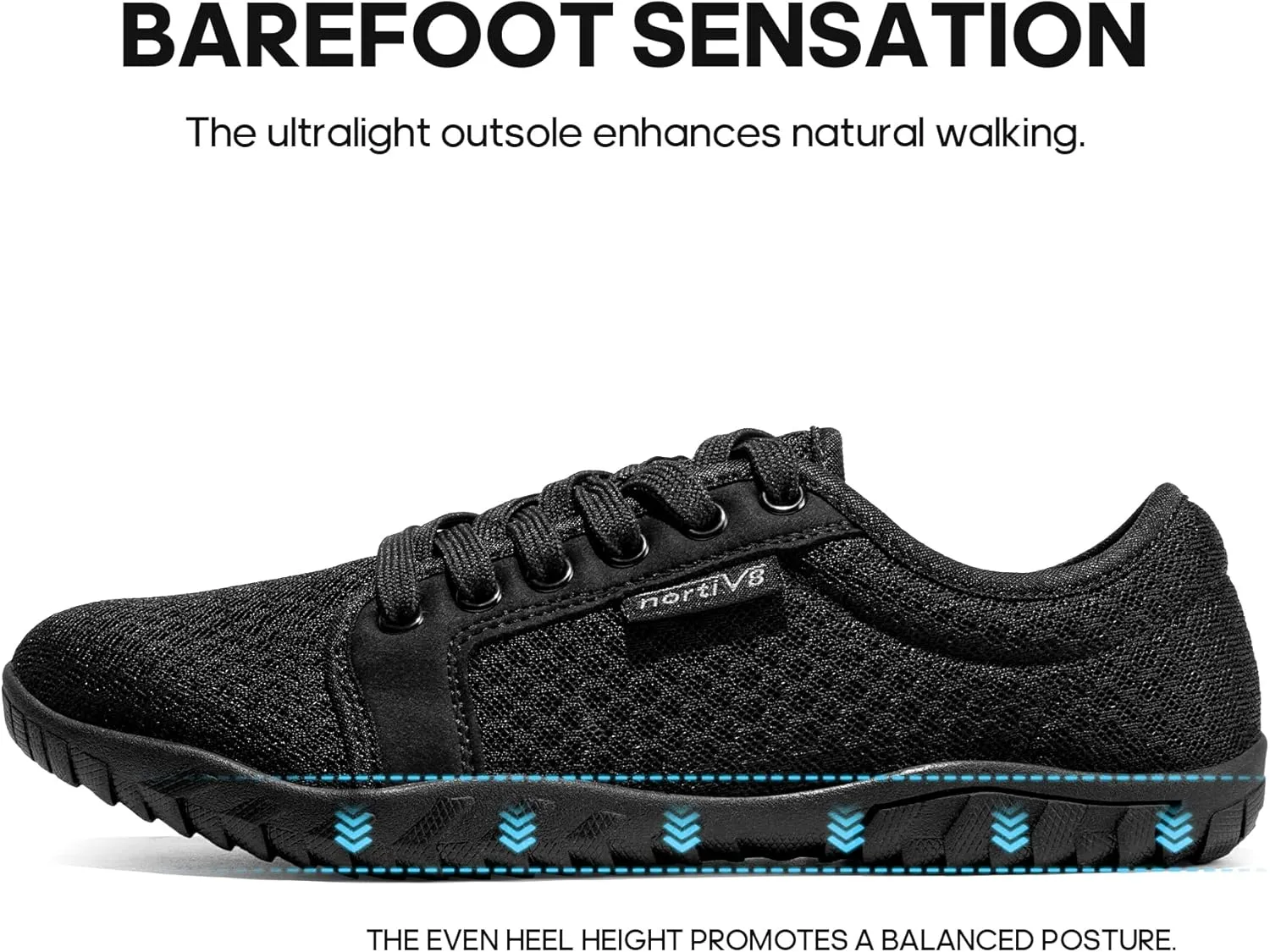 NORTIV 8 Mens Womens Quick Dry Water Shoes - Barefoot Aqua Swim Shoes for Beach Sports, Fishing, Hiking, Boating & Surfing Coast