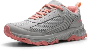 NORTIV 8 Women's Hiking Shoes Lightweight Breathable Mesh Walking Sneakers Outdoor Work Shoes