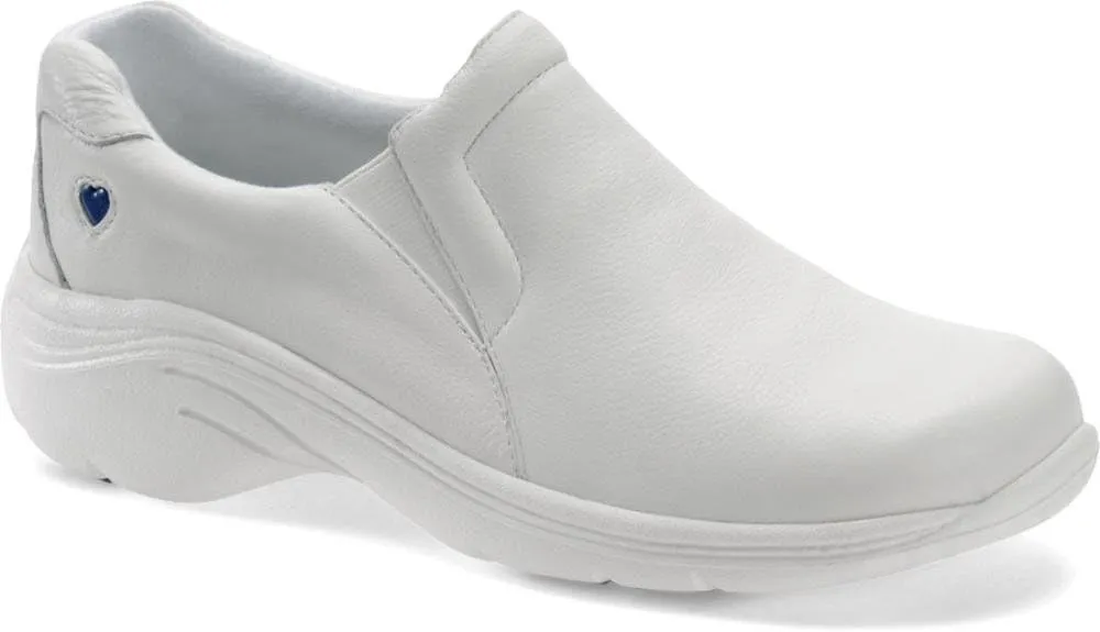 Nurse Mates Dove Shoes | Full-Grain Leather | Slip-Resistant
