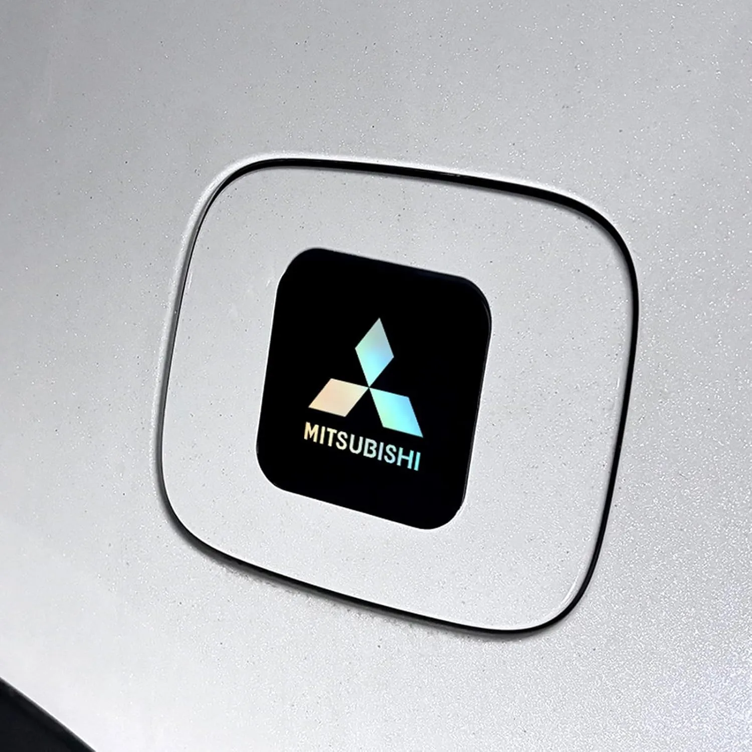 Oil Tank Cap Sticker for Mitsubishi L200 IV Double Cab 2006 2007 08 09 10, Fuel Door Decal Car Accessories, Gas Cap Trim for A Sleek Exterior Look,A