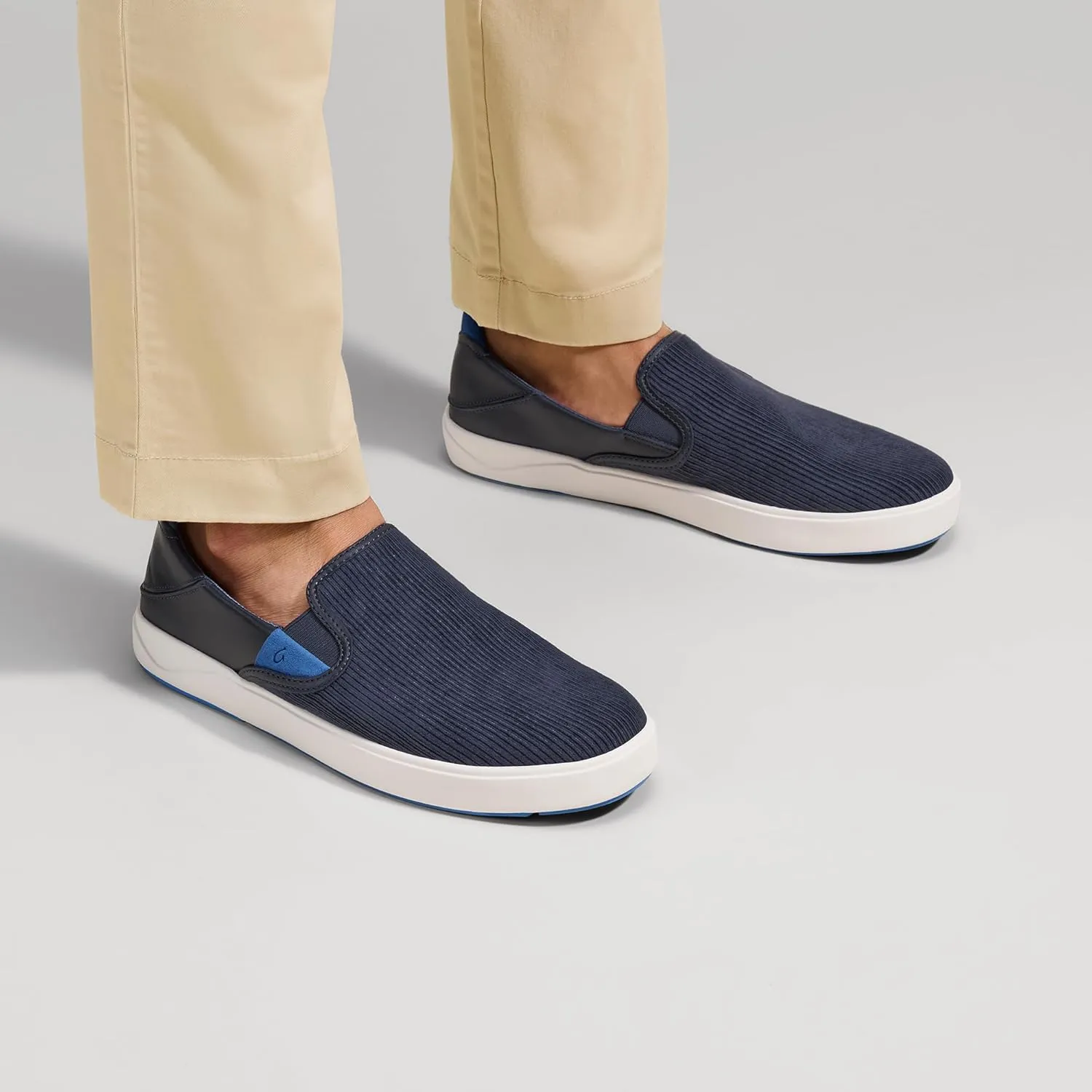 OLUKAI Lae'ahi Kapa Men's Slip On Sneakers, Lightweight & Breathable All-Weather Shoes, Drop-in Heel & Comfort Fit
