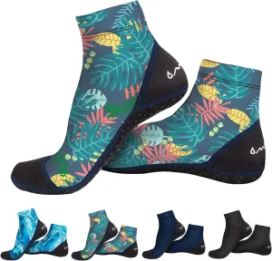 OMGear Water Socks Sand Proof Booties Quick Dry Swim Dive Socks for Sand Soccer Beach Volleyball