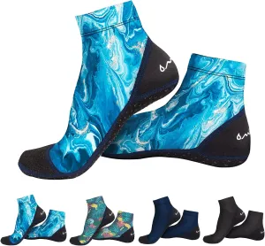 OMGear Water Socks Sand Proof Booties Quick Dry Swim Dive Socks for Sand Soccer Beach Volleyball