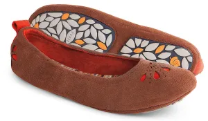 Outstanding by Perf Acorn Optimized Via Ballet Flats