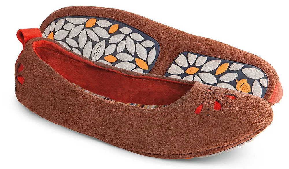 Outstanding by Perf Acorn Optimized Via Ballet Flats