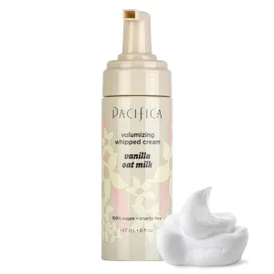 Pacifica Hair Mousse - Vanilla Oat Milk – Light Hold for Soft Volume & Hydration with Touchable Hold, Delightful Vanilla Scent, Vegan & Cruelty-Free, 5 fl oz
