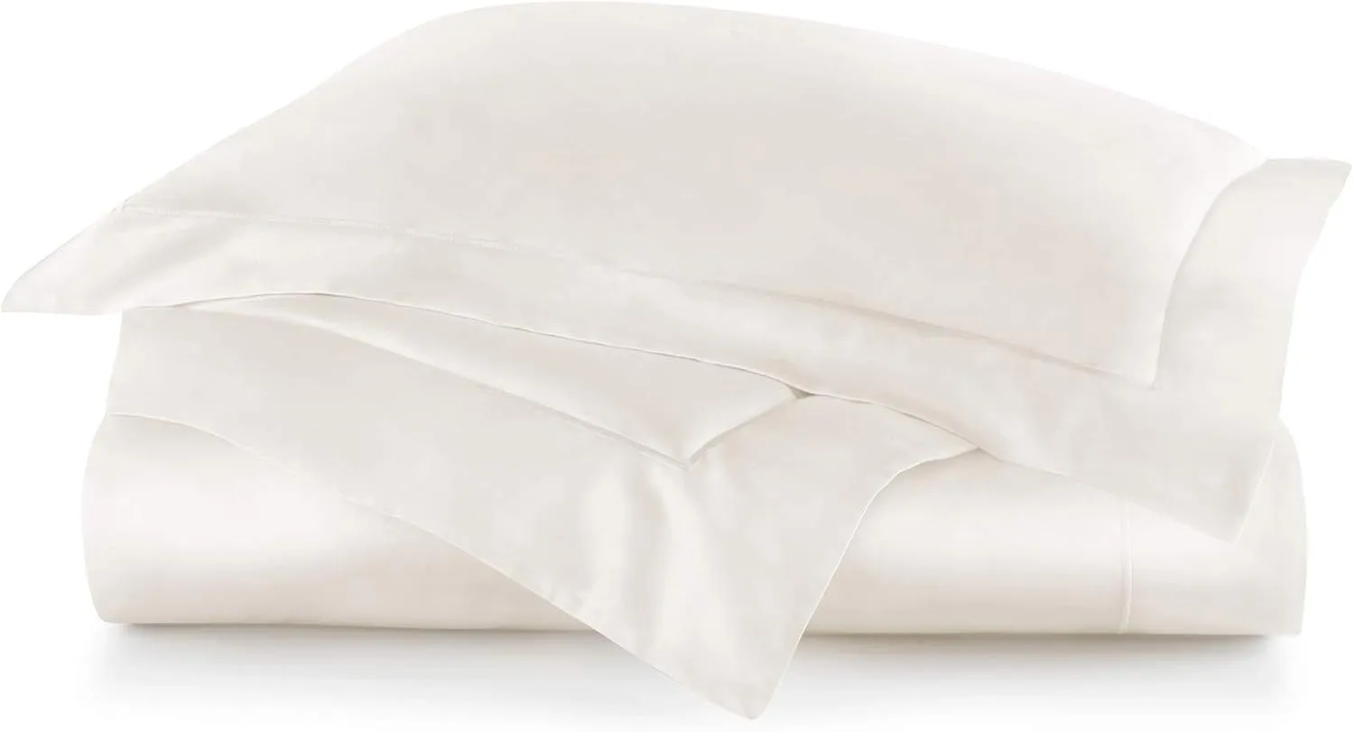 Peacock Alley Soprano Luxury Sateen Sheet Sets - 100% Long Staple Cotton, 420 Thread-Count, Soft and Smooth Sateen Weave - Queen, Platinum