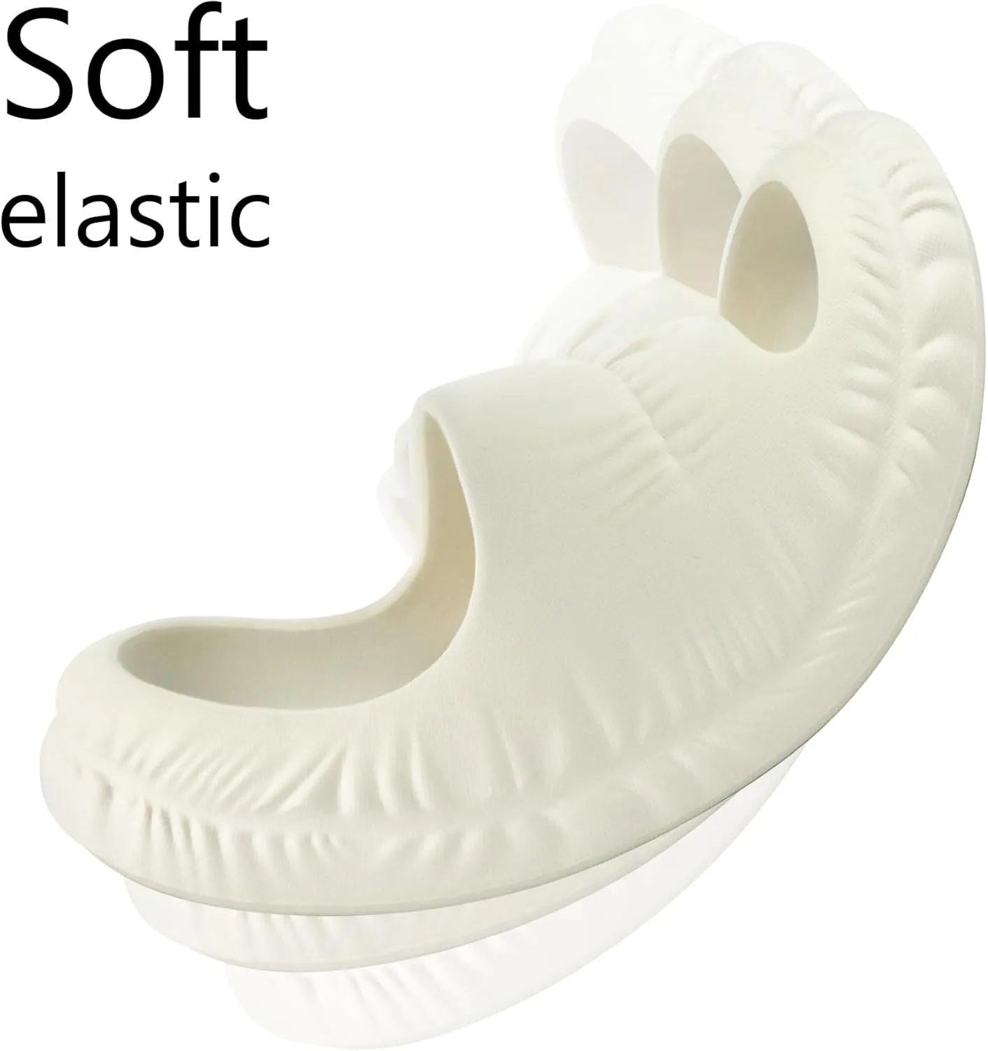 Pillow Slippers for Women and Men | House Slides Shower Sandals | Cushioned Thick Sole