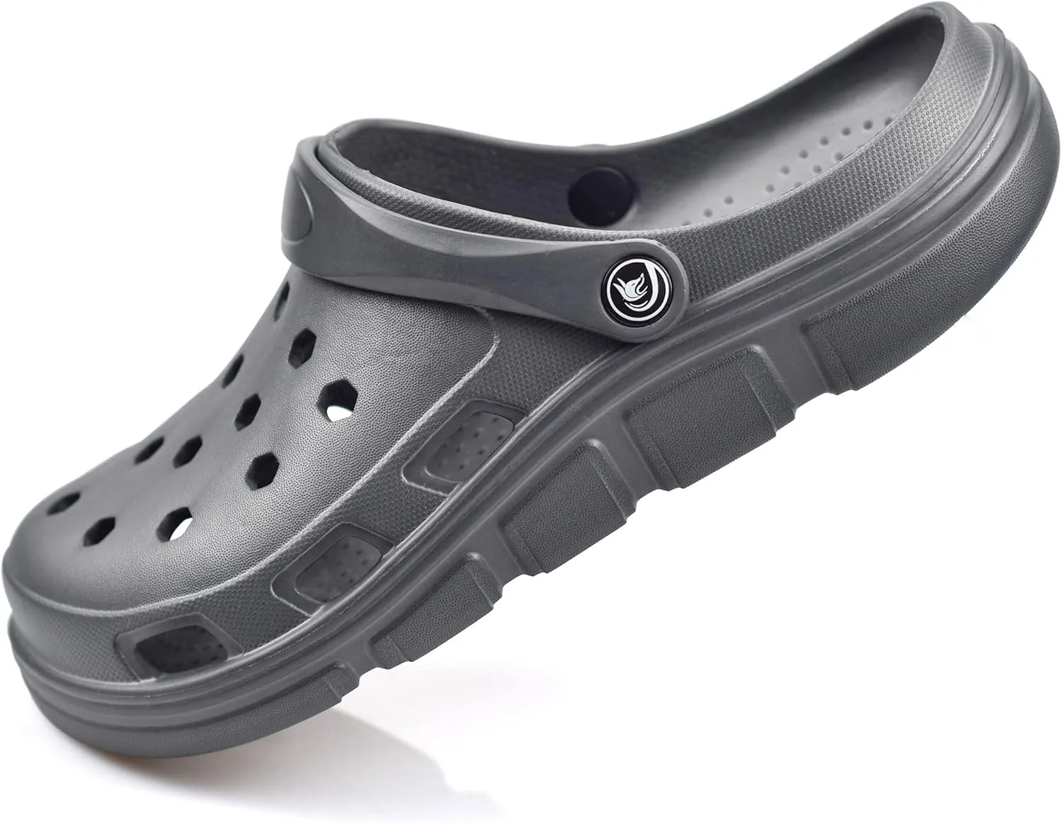 PIMIO Garden Clogs for Women and Men,Slip On Work Shoes with Arch Support,Womens Mens Quick-Dry Water Shoes Casual Sandals,Comfortable Slippers