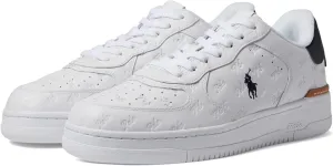 Polo Ralph Lauren Men's Masters Court Logo Leather Sneaker