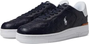 Polo Ralph Lauren Men's Masters Court Logo Leather Sneaker