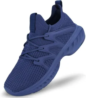 Pujcs Women Shoes Lightweight Tennis Shoes Non Slip Gym Workout Shoes Breathable Mesh Walking Womens Sneakers