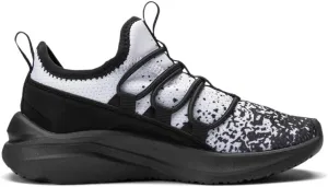 PUMA Kids Boys One4all Speckle Slip On Sneakers Shoes Casual - Black - Size 10.5 M