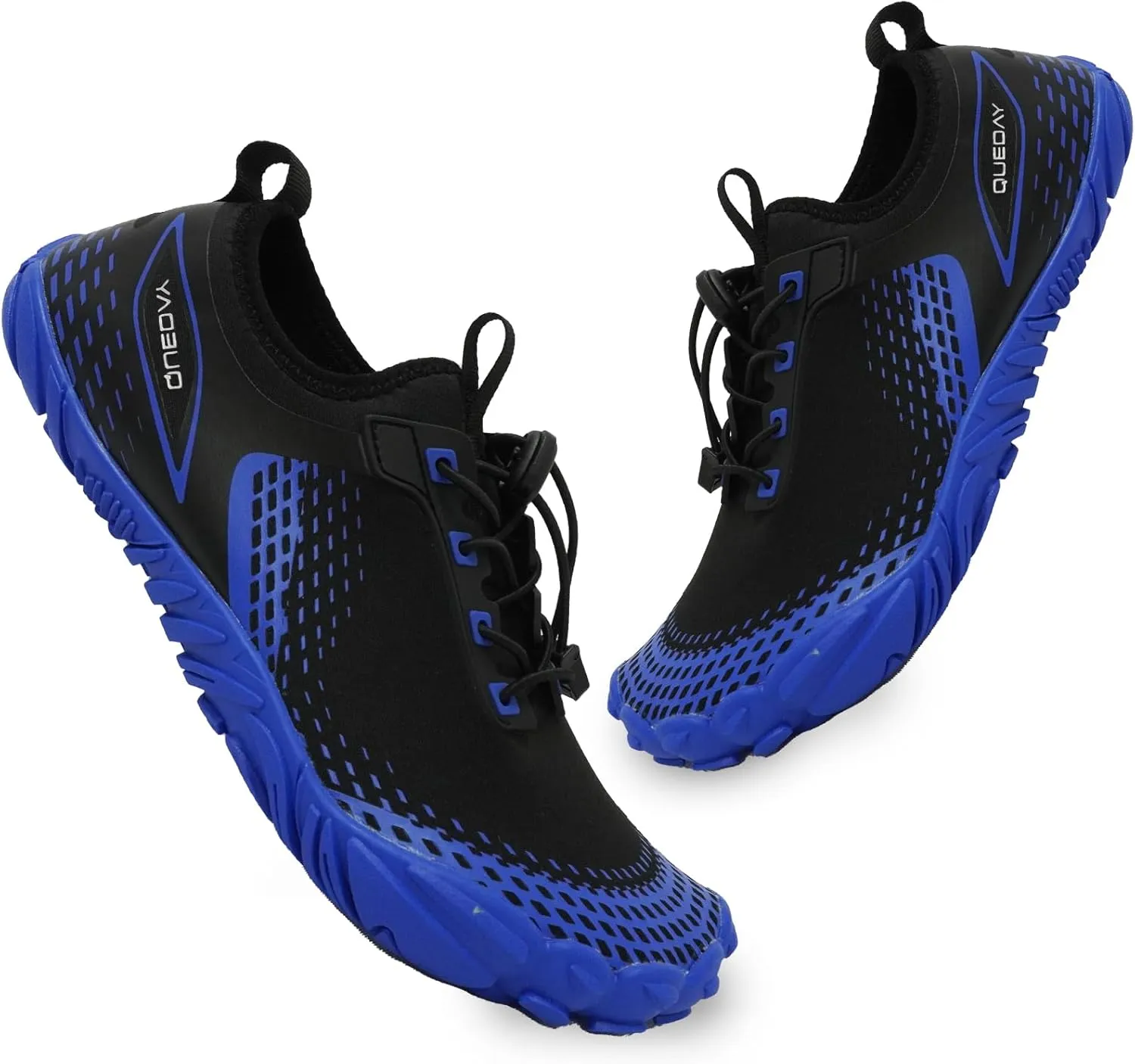 Queday Water Shoes for Women Men Quick Dry Barefoot Shoes Athletic Lightweight Sports Aqua Socks Outdoor Swim Fishing Hiking Diving Surf Walking Kayaking