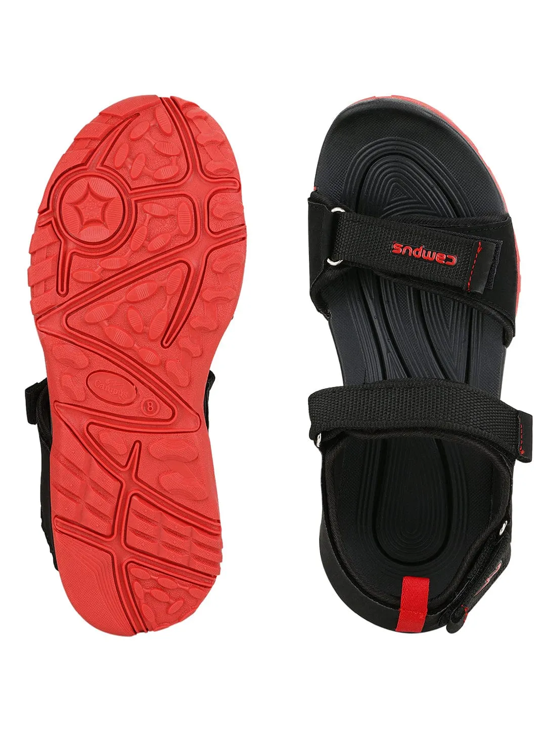 QUICK-2 Black Men's Sandals