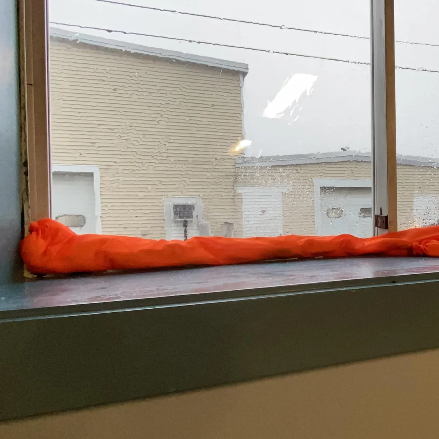 Quick Dam WUB210-2 Water Activated Flood Barrier – 10 ft, 2-Pack, Orange – Indoor Leak Protection, Absorbs 3.1 Gallons Each, Swells to 2.5" High