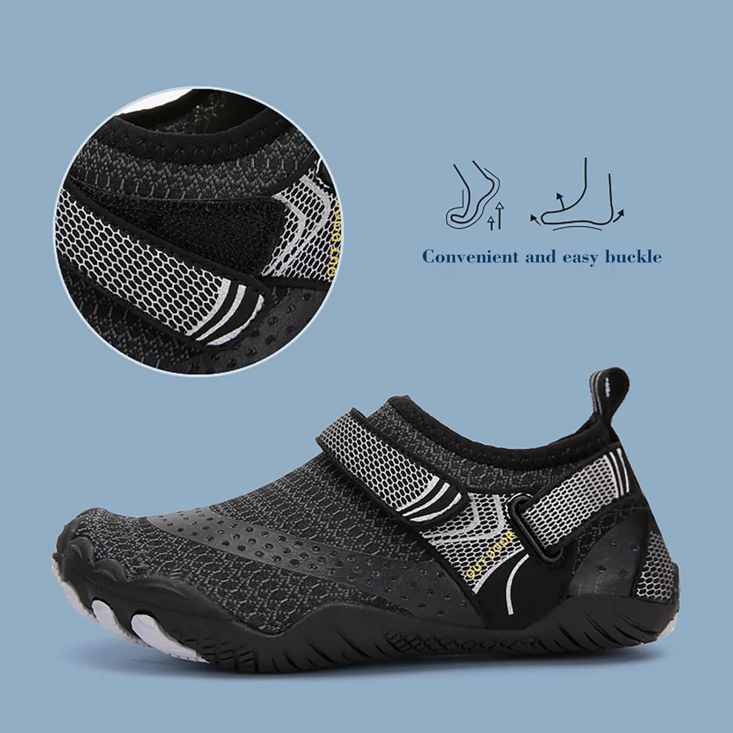 Quick Dry Aqua Water Shoes Barefoot for Beach Swim Pool Surf Yoga Hiking Women Men Lightweight Non Slip Breathable Outdoor Shoes