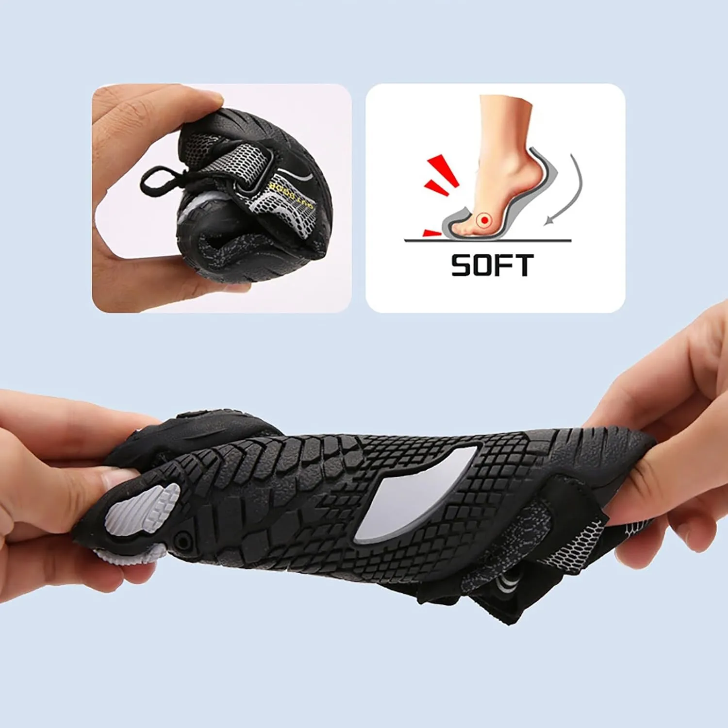 Quick Dry Aqua Water Shoes Barefoot for Beach Swim Pool Surf Yoga Hiking Women Men Lightweight Non Slip Breathable Outdoor Shoes