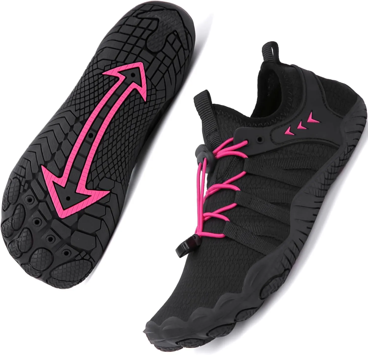 Quick Dry Barefoot Beach & Pool Shoes - Slip-on for Women & Men, Surf, Yoga & Water Sports