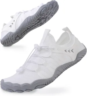 Quick Dry Barefoot Beach & Pool Shoes - Slip-on for Women & Men, Surf, Yoga & Water Sports