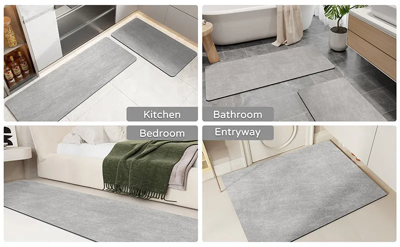 Quick-Dry Non-Slip Bath Rug