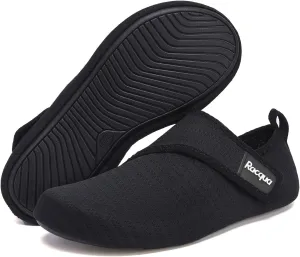 Racqua Men & Women Water Shoes Barefoot Quick-Dry Beach Swim Yoga Socks