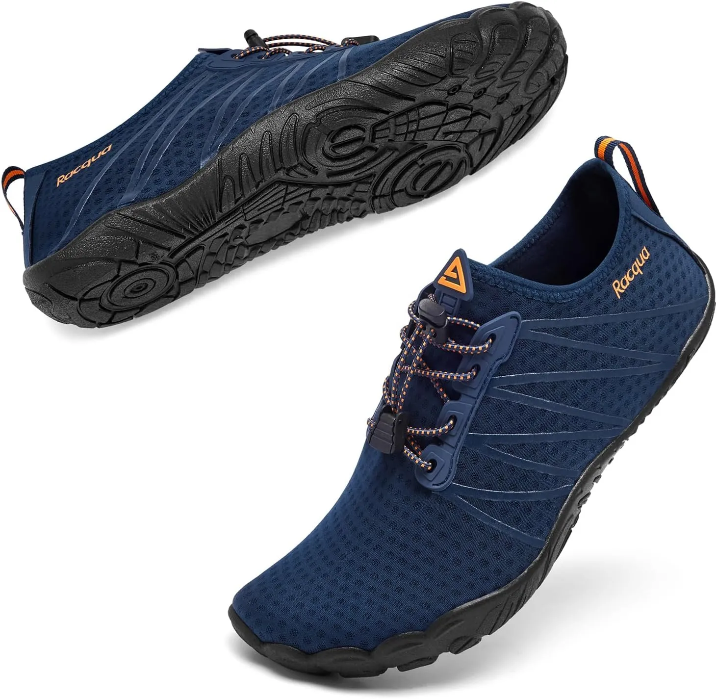 Racqua Men Women Water Shoes Quick-Dry Breathable Swim Shoes Lightweight Aqua Shoes Beach Pool Hiking Shoes