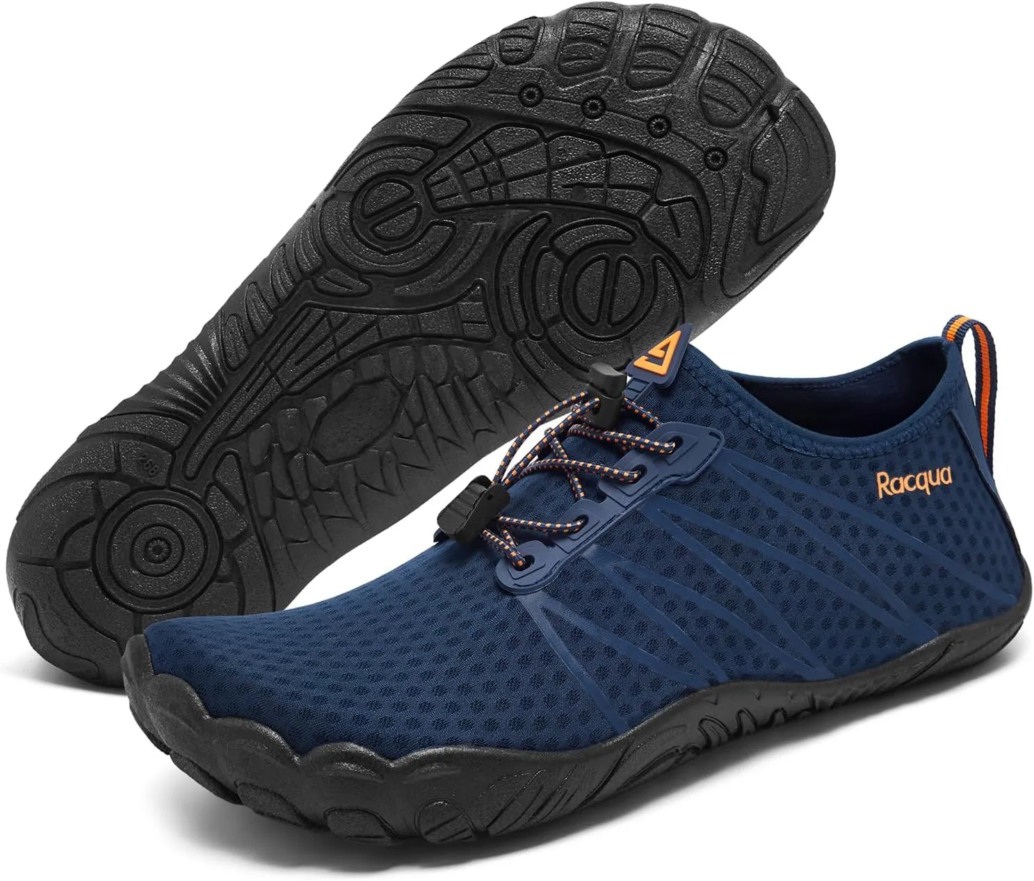 Racqua Men Women Water Shoes Quick-Dry Breathable Swim Shoes Lightweight Aqua Shoes Beach Pool Hiking Shoes