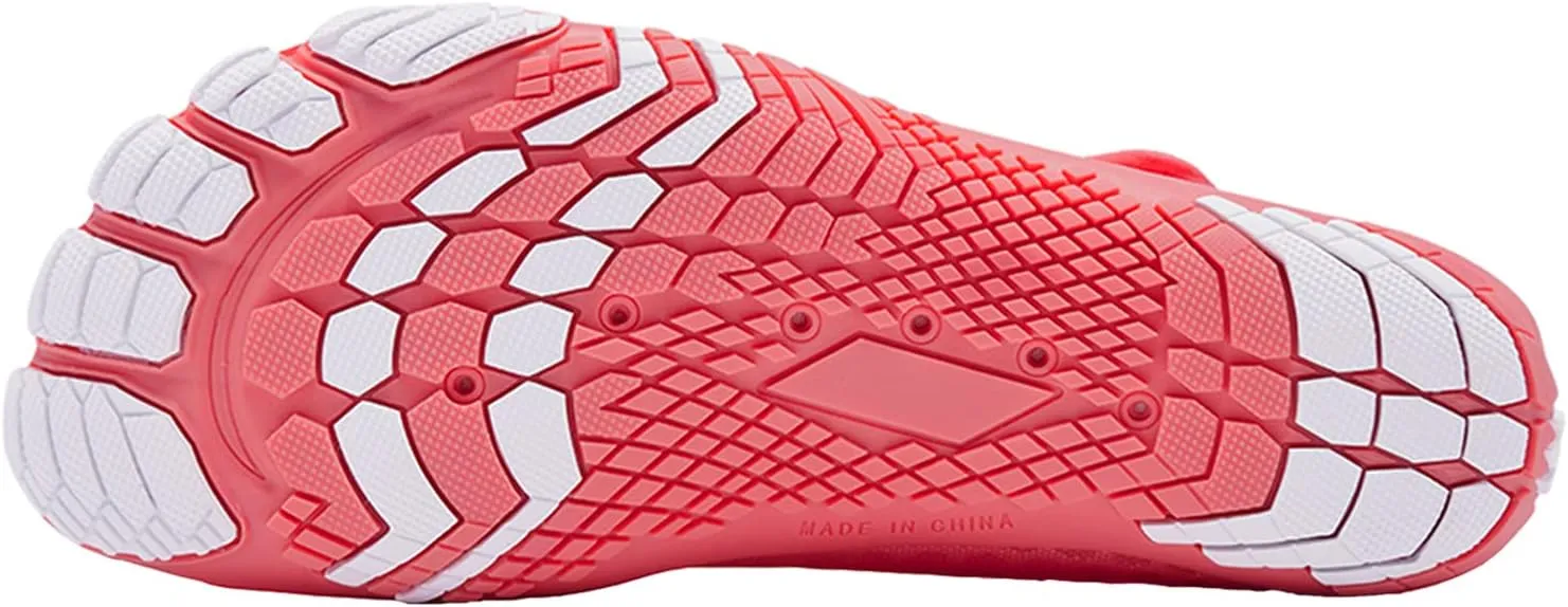 Racqua Men's Women's Slip-On Water Shoes Quick Dry Barefoot Lightweight Aqua Shoes Beach Swim Pool Hiking Sport Shoes